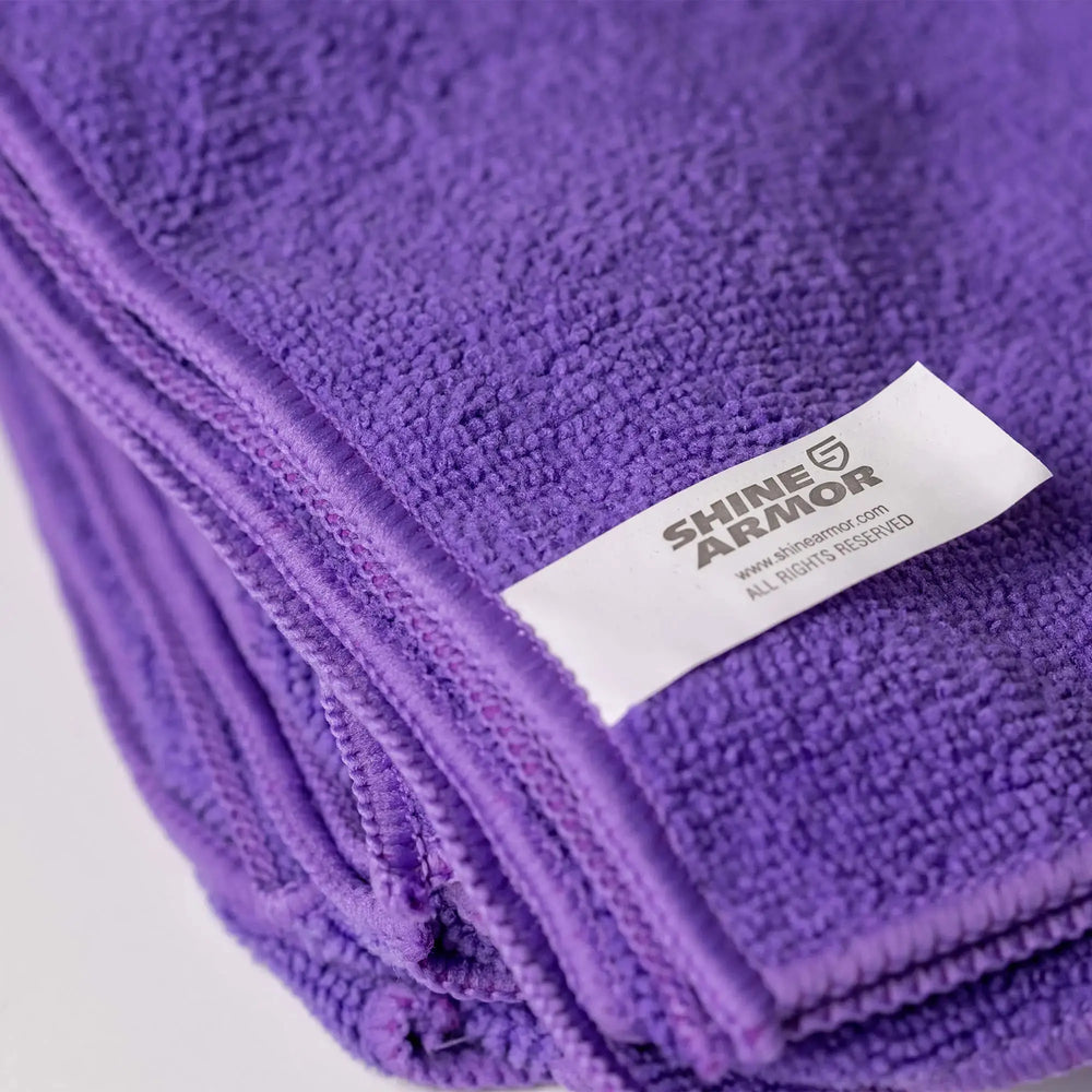Elite Purple Uber All Purpose Microfibre Towel - Elite Car Care
