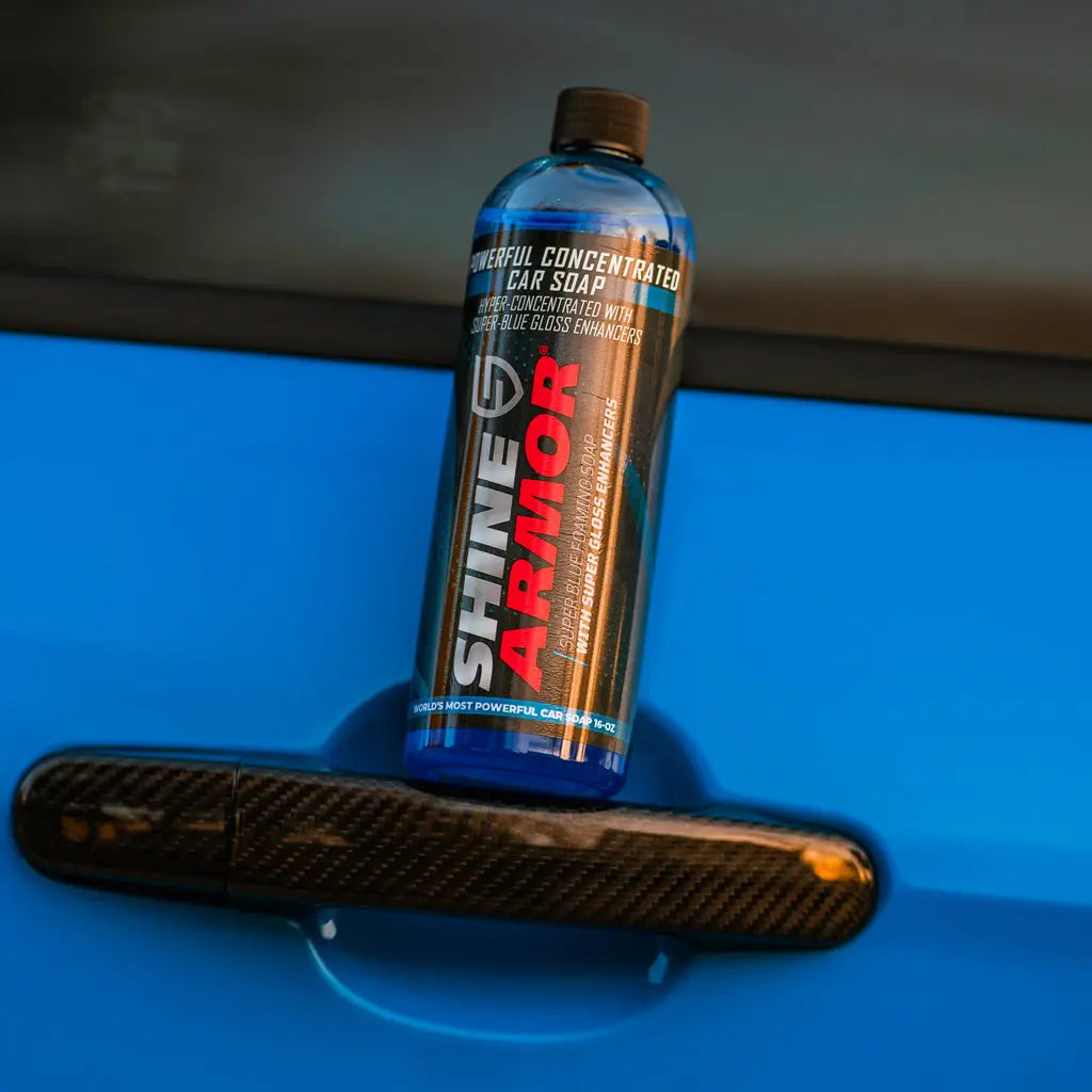 
                  
                    Wash and wax formula for car cleaning
                  
                